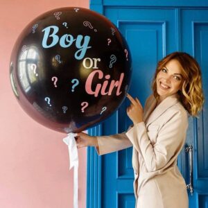Balon din latex – 80 cm, băiat sau fată