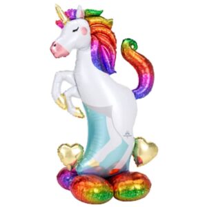 Balon AirLoonz Rainbow Unicorn