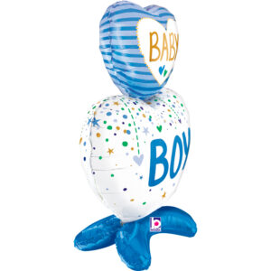 Balon Inima BABAY Boy cu Aer, 71 cm