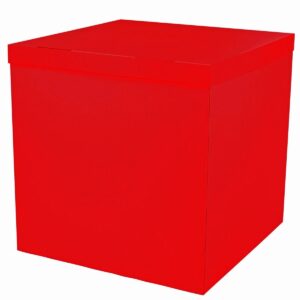 Cutie Surpriză Roșie 70cm x 70cm x 70cm